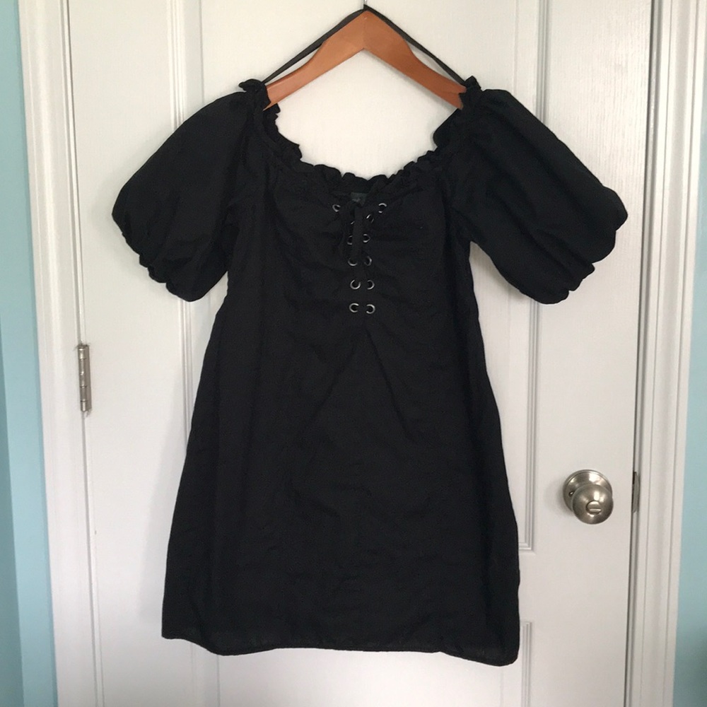 Wild Fable peasant mini dress